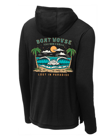 Lost In Paradise Hooded Long Sleeve