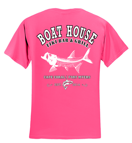 BCA Edition Bonefish Neon Pink Tee