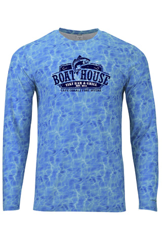 Boat House Water Long Logo Sleeve Shirt
